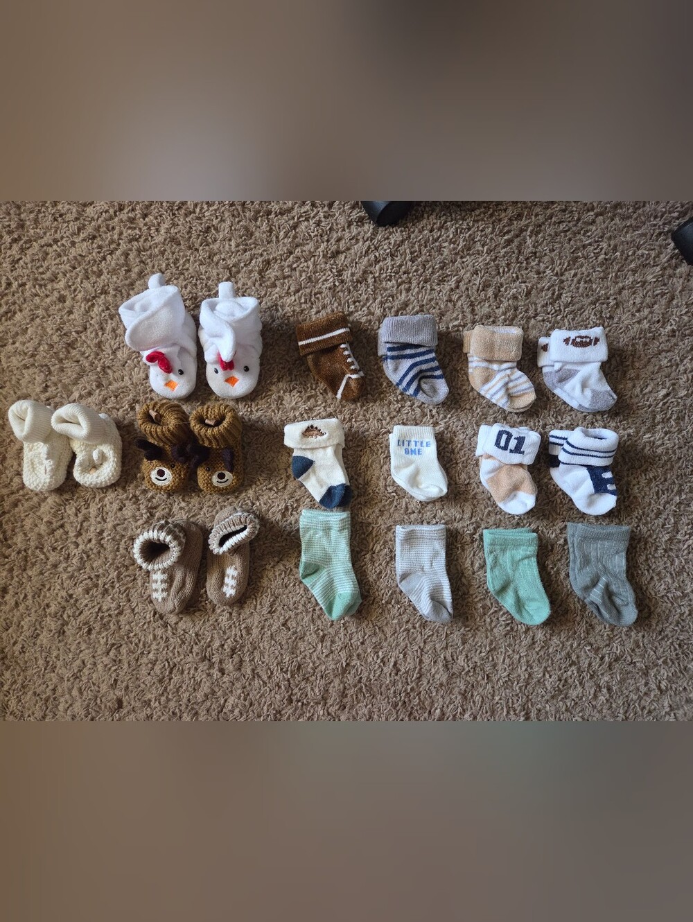 0-6M Baby Socks And Booties